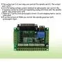 KOOBOOK 1Pcs 5 Axis CNC Breakout Board Mach3 Interface Board with Optical Coupler for MACH3 Stepper Motor Driver（With USB Cable）