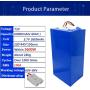 Wnicek 72V 20Ah 30Ah 40Ah 50Ah 60Ah E-Bike Lithium Battery Built-in 30A to 100A BMS Rechargeable Lithium-ion Battery Pack with 84V Charger Used for Bicycle Motors Within 5600W