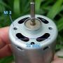 Davitu DC Motor - MABUCHI RS-545SH-3250 DC 12V-24V 18V 12500RPM Large Torque High Speed D-shaft 545 Micro Motor for DIY Model Car Electric Drill