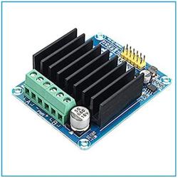 WSDMAVIS 1Pcs DC 5-12V 30A Dual Channel Motor Drive Controller Board H-Bridge PWM Speed Control Module for Arduino