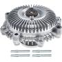 A-Premium Engine Radiator Cooling Fan Clutch Compatible with Dodge Ram 50 1983-1993 D50 Power Ram 50 Toyota Van Mitsubishi Mighty Max Plymouth