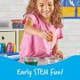 Learning Resources Jumbo Colorful Eyedroppers - Set of 6 with Stand, Ages 3+ Science Class Tools, Preschool Science, Sensory Table Accessories, Toddler Science Goggles, Droppers for Kids
