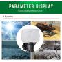kayme Outboard Motor Cover Waterproof Sunproof, 4Layers Heavy Duty Motor Hood Cover