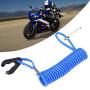 Engine Stop Switch Lanyard,2 pcs Outboard Engine Ignition Emergency Kill Stop Switch Safety Tether Lanyard for Outboard Engine Motor Kill Switch 12V Kill Switch Blau