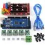 RAMPS 1.4, 3D Printer RAMPS 1.4 Controller + R3 + A4988 with Heat Sink USB Calbe Jumper Kit
