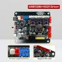 ANNOYTOOLS ARM 32-bit 3-Axis CNC Controller,GRBL 1.1F USB Port CNC Engraving Machine Control Board with Fan Cooling DRV8825 Standalone Driver,Support 500W Spindle/NEMA17/23 Stepper Motor/Laser Module