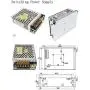 BEMONOC DIY Design DC 12V Linear Actuator Reciprocating Motor Stroke 70mm Low Speed 70 RPM Adjustable+Switching Power Supply 110V-240V+PWM Speed Controller