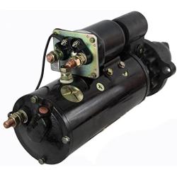 Rareelectrical NEW STARTER MOTOR COMPATIBLE WITH MASSEY FERGUSON LOADER MF-55 V8-510 TRACTOR MF-1155 AV8-510