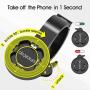 Bike Phone Mount,Motorcycle CellPhone Holder with Universal Adapter,Bicycle Out Front Handlebar Mount for Mountain Bike,Scooter,Electric,MTB and Road Bike-Compatible with iPhone/Samsung/Google-2nd Gen