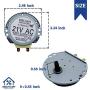 OEM Replacement DE31-10172C Microwave Turntable Motor for Samsung Microwave Part by WhatsUp (Replaces 41208011 MDPJ030BF SSM-16HR WB26X10233)