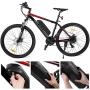 Jieoto E-Bike Pedelec Battery 36V 8AH 10AH 12.5AH 15AH 18AH 21AH, E-Bike Battery with USB Port BMS Protection Board Suitable and 2A Charger, for 250W~1000W Electric Lithium Bike Battery Motors