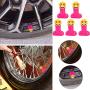 Prank Valve Stem Caps, Ronfin 5 Pack Tire Valve Cover for Prank-Gag Fits for Cars, Trucks, SUVs, Auto, Bikes, Motorcycles,Trucks（Pink）