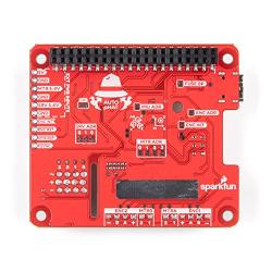 SparkFun Auto pHAT Compatible with Raspberry Pi Google Coral NVIDIA Jetson and More All in One Robotics Package Quickly add functionality to Single-Board Computers Drive 2 Small DC Motors & 4 servos