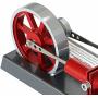 TAOLEI hot air Stirling Engine Motor Model electromagnetic Engine Model Pneumatic Engine steam Engine Model Educational Toy kit red, Yellow and Blue (H1)