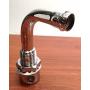 Thru Hull 90 Fuel Gas Tank Vent Chrome Plated Brass 5/8
