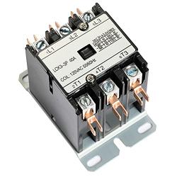 RPR 3 Pole 40 Amp 110/120 VAC Coil Definite Purpose Air Conditioner Contactor