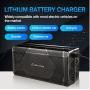 TCTYALR 72V/84V 5A Lithium Battery Pack Charger for UPS Battery Electric Scooter Forklift Vehicle car Electric Scooter Bike Bicycle Motorcycle Li Ion Battery Charger 84V