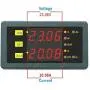 AILI DC Programmable Meter Controller 0-200V 0-750A Volt Amp Power Ah Auto Shut Down for Solar Battery Monitor Car Motor Panel Mount Blue Display