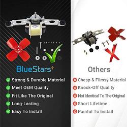 Ultra Durable 482731 Evaporator Fan Motor Kit by Blue Stars - Easy to Install - Exact Fit for Whirlpool Kenmore Kitchenaid Refrigerators/Freezers - Replaces 0056801 1100473 PS376645 AP3110929 R0950025