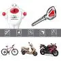 Verrou de disque robuste pour vélo et moto Acekit Veison - Corps renforcé, résistant à la sciure, avec quatre nervures, broche de verrouillage durcie de 6mm et câble d'alarme - Vert Verrou de disque robuste pour vélo et moto Acekit Veison - Corps renforcé, résistant à la sciure, avec quatre nervures, broche de verrouillage durcie de 6mm et câble d'alarme - Vert