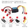 Hobby Fans 2435 4500KV Sensorless Brushless Motor & 35A Brushless ESC for 1/14 1/16 1/18 RC Car