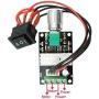 DC Motor Speed Controller PWM 1203BB 6V12V24V 3A 80W speed adjustable reversible pulse forward and reverse control switch button (2PCS)