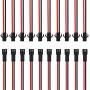 Gikfun JST SM 2-Pins 2P Female & Male Plug Connector Wire Cables for Arduino (Pack of 10 Pairs) AE1045