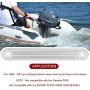 Danti TSP-1 transom Plate Aluminum Transom Support Plate Fit for Top Bolt Holes(3001.8067)