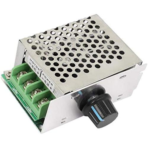 Stayhome 1pcs 10-60V 20A Adjustable 25KHz PWM DC Motor Speed Controller Regulator Switch with Reverse Polarity Protection