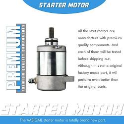 Starter Motor Replacement For Honda TRX350FE TRX350FM TRX350TE TRX350TM Rancher 2000-2006 ATV UTV 410-54038 18607 HA-116 495753 2-2764-MT,31200-HN5-671 31200-HN5-A81