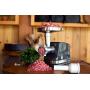 Weston Electric Meat Grinder & Sausage Stuffer, #5 500 Watt, 5/8 HP Motor, Grinds 2 lbs Per Minute, Black (33-1101-W)