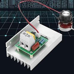 WSDMAVIS 1Pcs 10000W SCR Voltage Regulator AC 220V Electric Motor Speed Controller Dimmer Thermostat
