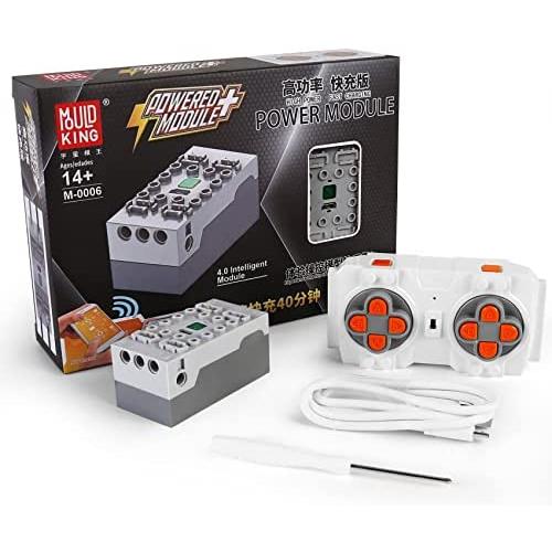 Mould King M0006S 4.0 Motor Power Function kit with Rechargeable Remote Control and Battery Box(Compatible Other Building Blocks, 1PCS)
