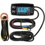 Runleader Digital LED Engine Hour Meter,RPM &Temperature Display,Maintenance Reminder,External Powered Operating for Lawn Mower Generator Dirtbike Paramotor Outboard Motor Marine Compressor