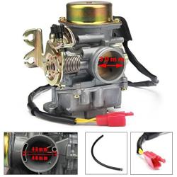 JFG RACING CVK 30mm CVK30 Carb Carburetor Moped Motor Motorcycle ATV Scooter with GY6 150CC-250CC 200CC Engine