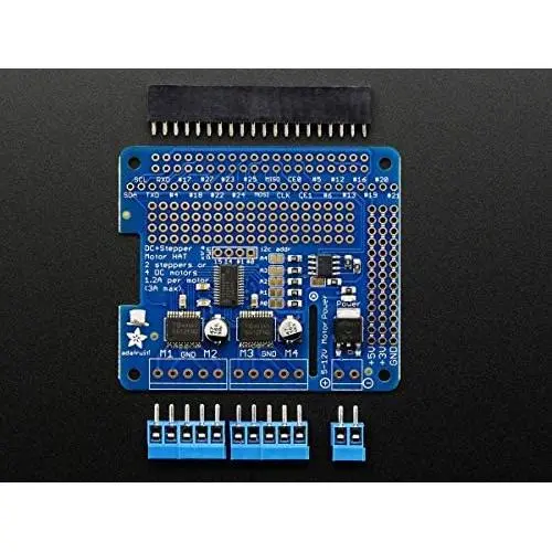 Kit Mini Capteur DC & Moteur Pas à Pas Adafruit pour Raspberry Pi Kit Mini Capteur DC & Moteur Pas à Pas Adafruit pour Raspberry Pi
