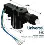 Zone Tech 2-Pack Car Universal High Power Door Lock Actuator - Premium Quality Heavy Duty Durable High Power Door Lock Actuator- 2 Pack