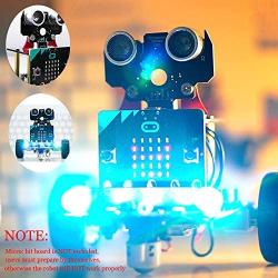 Yahboom BBC Micro:bitV2.2 V2 V1.5 Coding Robot Car Kit STEM Education for Kids to Programmable DIY Toy for 12+ (Without Micro:bit)