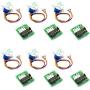SYUAB 6 PCS 28BYJ-48 ULN2003 5V Stepper Motor +ULN2003 Driver Board for DIY Kit Arduino PI PIC Raspberry Pi