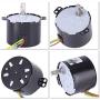 AC220V 10W 0.5A Electric Motor, 2.5RPM/20RPM High Torque Permanent Magnet Synchronous Motor, CW/CCW(2.5RPM)