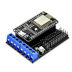 ESP8266 ESP-12E NodeMcu Lua WiFi Module Connector Development Board, for Arduino IDE Micropython, with Motor Drive Expansion Board