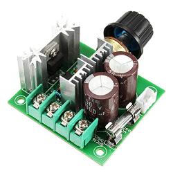 1pc DC 12V-40V 10A 13Khz Motor Speed Controller Pump PWM Stepless Speed Change Speed Control Switch