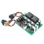 Hot pwm Speed Controller PWM Electronic Governor 40A DC 10V-50V 12V / 24V / 36V / 48V Brushed DC Motor Controller Maximum Power