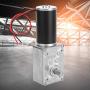 DC Worm Gear Motor 24V 8MM Shaft Electric Gearbox Motor High Torsion Speed Range 10-500RPM(100RPM)