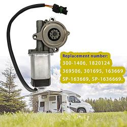 300-1406 Electric RV Entry Steps Motor Replacement for All Electric Step Compatible with Part Number 369506 1820124 SP1636669 Motor