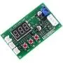 PWM Driver Module, DC 12V 24V 48V PWM 4-Wire Fan Temperature Controller Speed Governor Display Module for PC Fan/Alarm