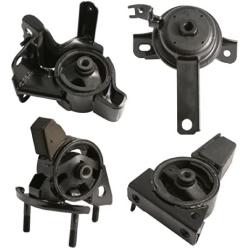 4pcs Motor Mounts Set Kit Fits Automatic Transmission Only, Compatible with 98-02 Toyota Corolla and 98-02 Chevy Prizm - 4Cylinder Engine Mounts