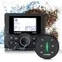 Powersport Bluetooth Radio Marine Stereo Wireless Remote Controller for Boat, RZR, Motorcycle, Golf Cart, Bikes