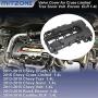 MITZONE Engine Valve Cover with Gaskets Bolts & Oil Filler Cap Compatible with 2011-2019 Chevy Cruze Sonic Volt Trax Buick Encore Cadillac ELR 1.4L Turbo Replace# 55573746 25198498 264-968