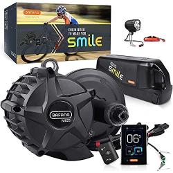 BAFANG M625 Mid Drive Motor : Newest 50.4V 750W Electric Bike DIY Conversion Kit with 19.6Ah Battery & DPC181 Bluetooth Display, New BAFANG 8FUN Mid Drive Kit for 100 mm Bottom Bracket